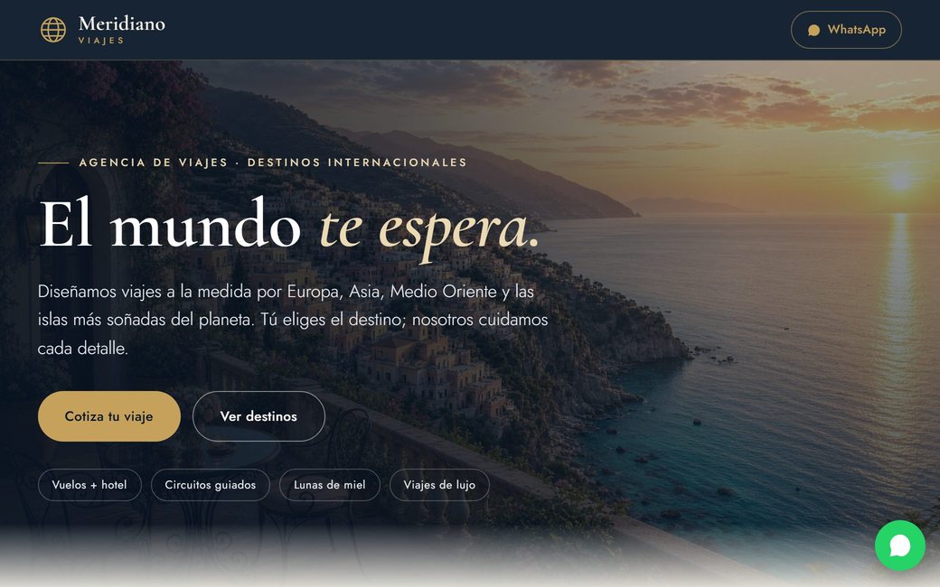 Ejemplo AMMA — Una agencia de viajes